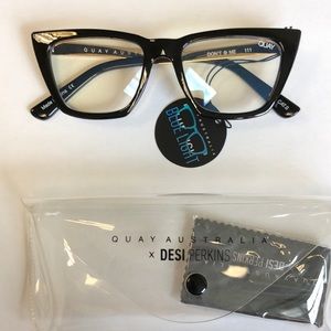 NWT Quay blue light glasses Don’t At Me